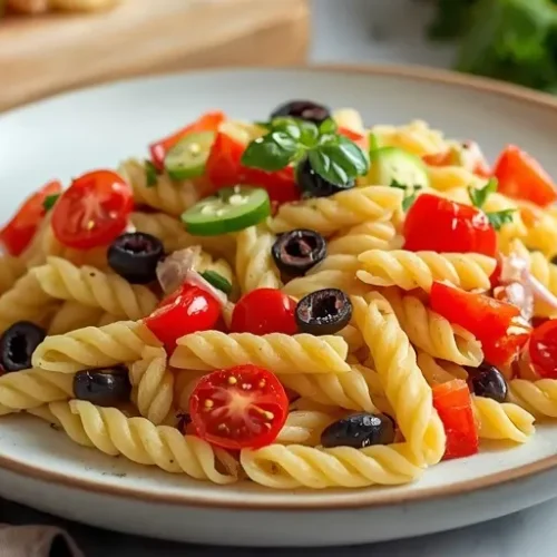 Loaded Summer Pasta Salad recipe