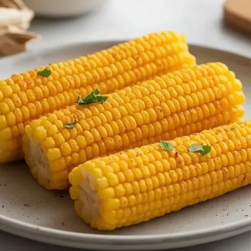 seasoned air fryer corn on the cob recipe