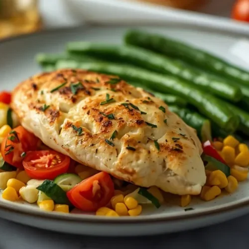 Summer Vegetable Chicken Bake recipe