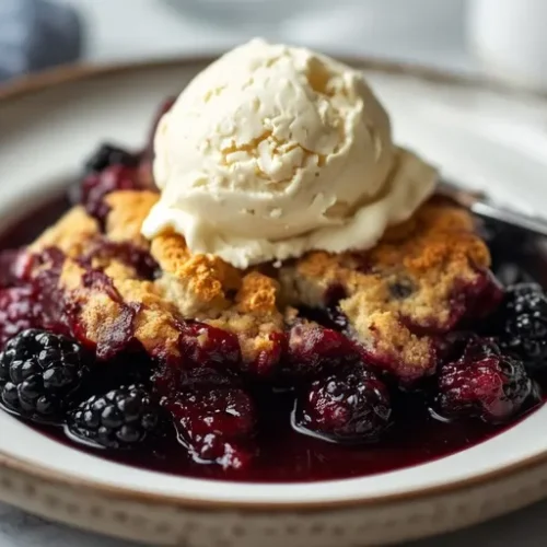 wild blackberry cobbler recipe