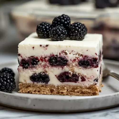 Blackberry Icebox Cake recipe