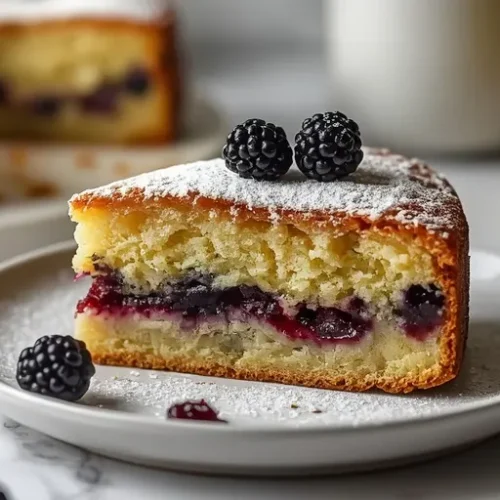 Blackberry Lemon Cake recipe