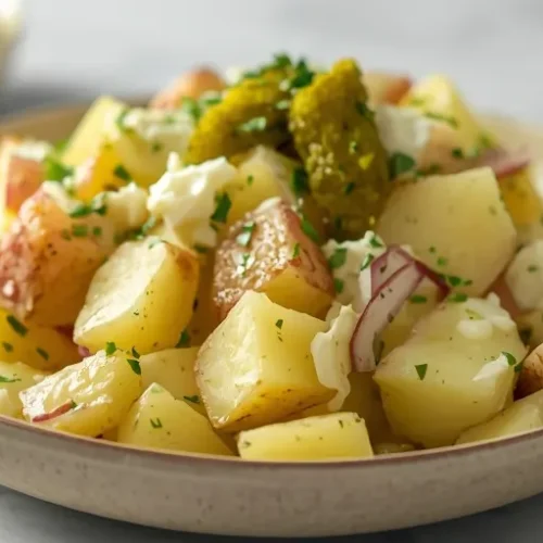 Dill Pickle Potato Salad recipe
