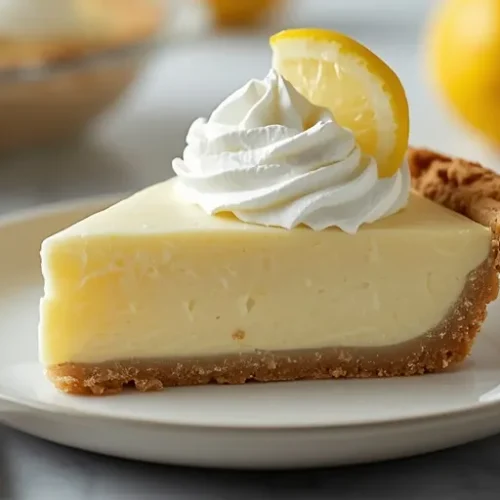 Frozen Lemonade Cream Pie recipe