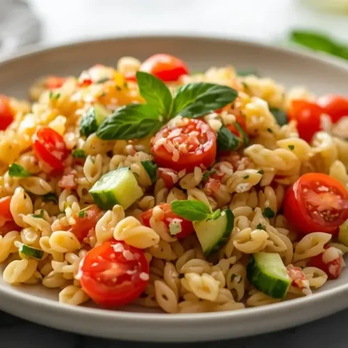 Greek Orzo Pasta Salad recipe