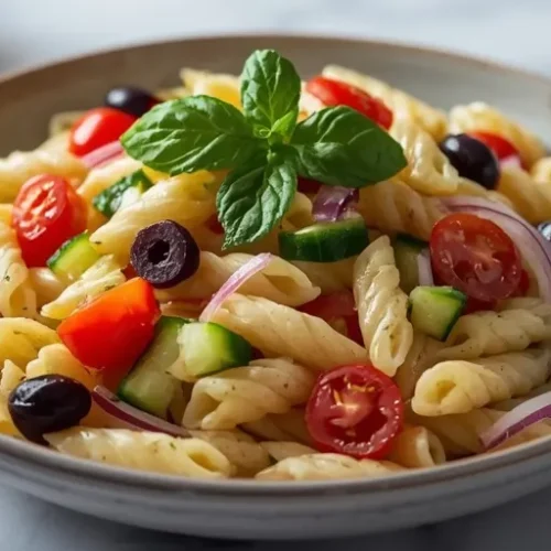 Greek Pasta Salad recipe