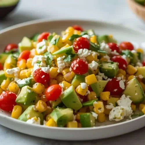 Grilled Corn Avocado Salad recipe