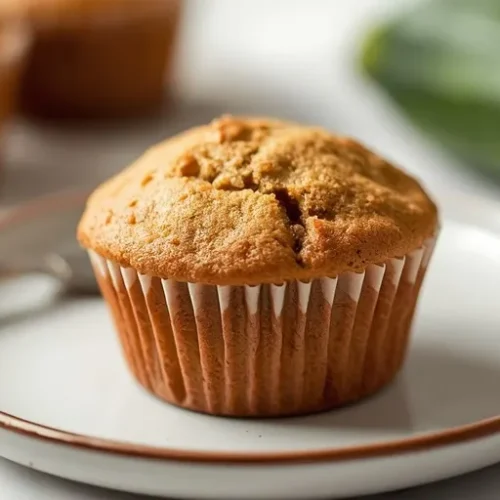High Protein Zucchini Muffins recipe