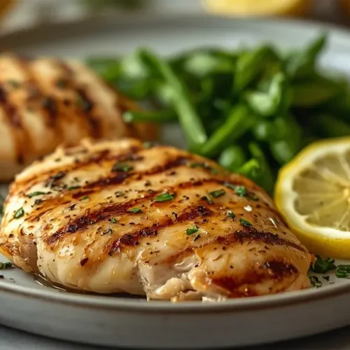 Lemon Herb Grilled Chicken Breast recipe