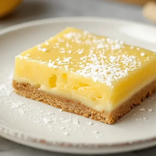 Lemon Icebox Bars recipe