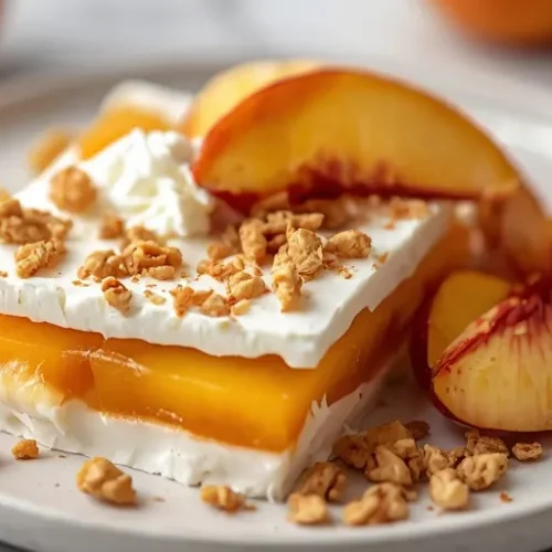 Peach Greek Yogurt Bark recipe
