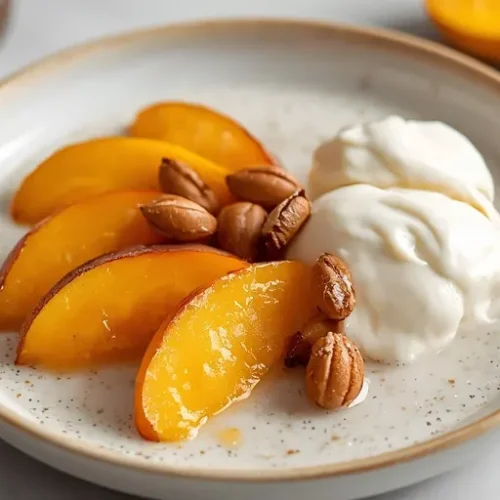 Peach Protein Chia Pudding recipe
