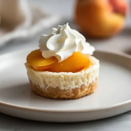 Peach Shortcake Cups recipe
