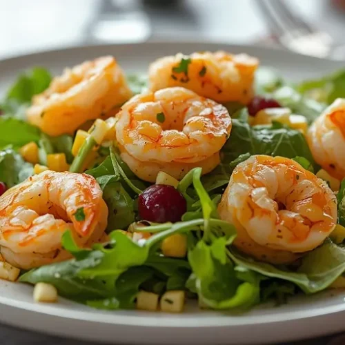 Shrimp Avocado Corn Salad recipe