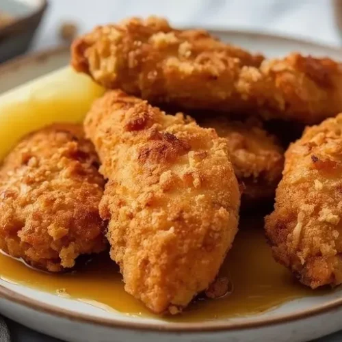 Air Fryer Hot Honey Chicken Tenders recipe