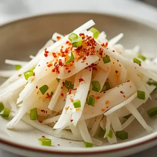korean radish side dish recipe