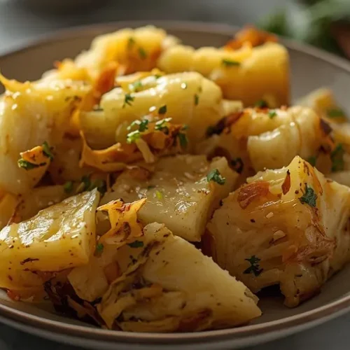 Miso Butter Roasted Cabbage recipe