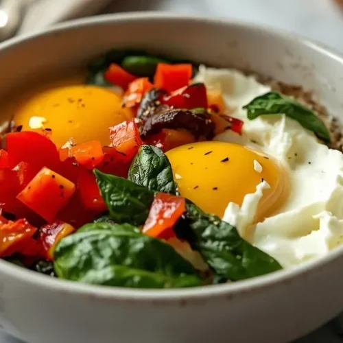 Savory Cottage Cheese Egg Bowl recipe