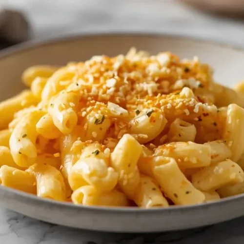 Baked Feta Mac and Cheese recipe