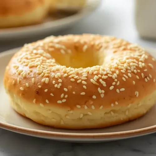Cottage Cheese Protein Bagels recipe