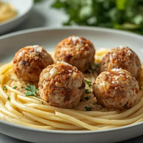 Creamy Marry Me Turkey Meatballs recipe
