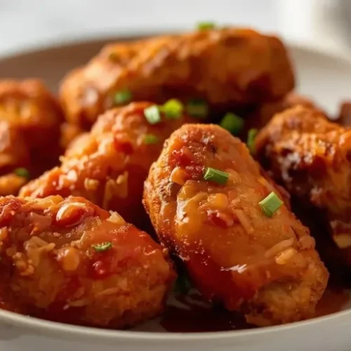 Crispy Buldak Air Fryer Chicken recipe