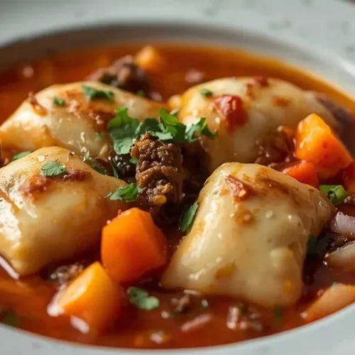 Golumpki Cabbage Roll Soup recipe