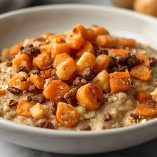 High Protein Carrot Cake Oats recipe