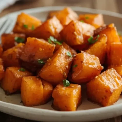 Maple Dijon Sweet Potatoes recipe