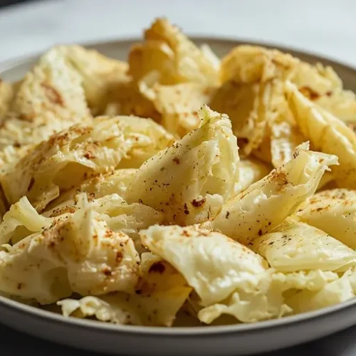 Roasted Parmesan Cabbage Wedges recipe