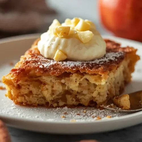 Sourdough Discard Apple Fritter Cake recipe