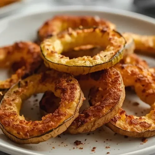 Air Fryer Delicata Squash Rings recipe