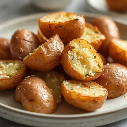 Air Fryer Smashed Baby Potatoes recipe