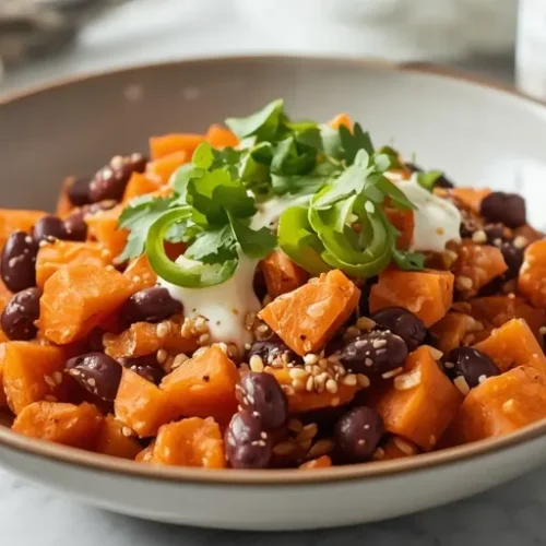 Black Bean Sweet Potato Enchilada Bowls recipe