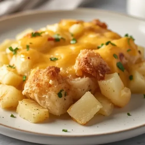 Cheesy Ranch Chicken Bake recipe