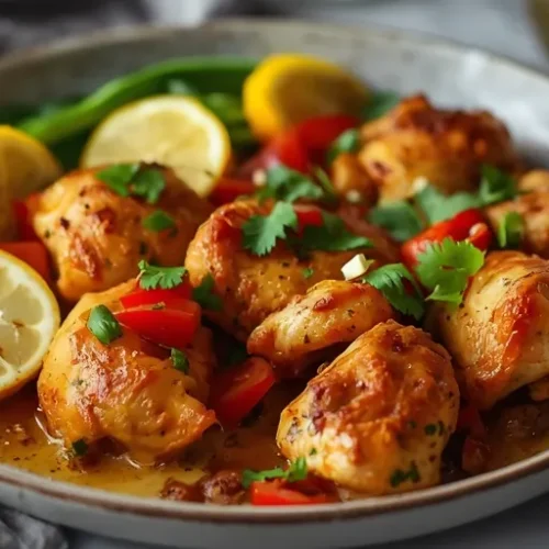 Chicken Shawarma Sheet Pan Dinner recipe