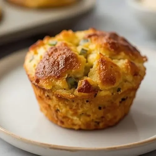 Cornbread Stuffing Muffins recipe