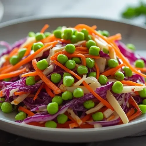 Crunchy Cabbage Edamame Salad recipe