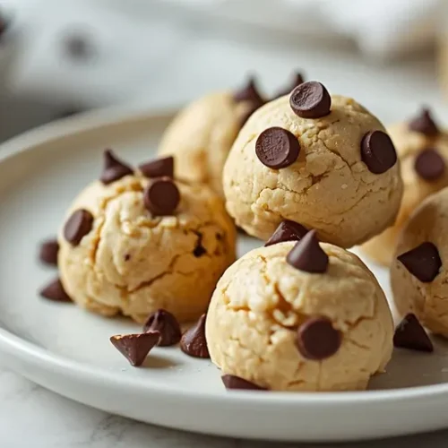 Greek Yogurt Cookie Dough Bites recipe