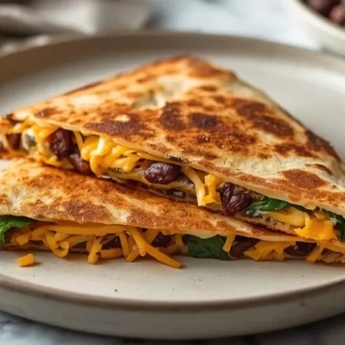 High Protein Breakfast Quesadilla recipe