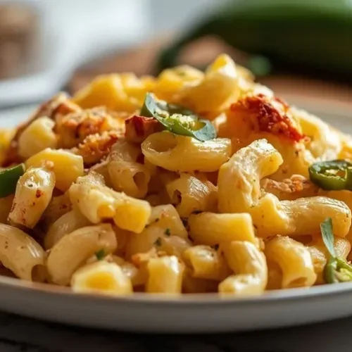 Jalapeño Popper Chicken Mac recipe