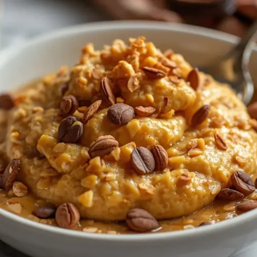 Pumpkin Pie Protein Overnight Oats recipe