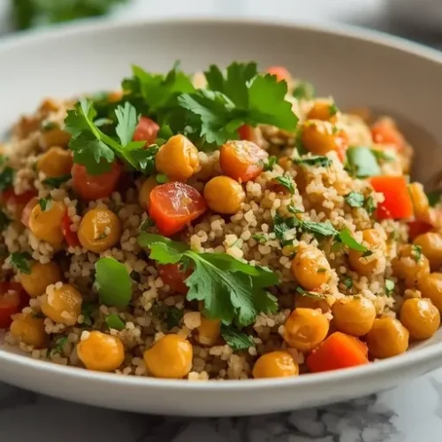 Roasted Chickpea Tabbouleh recipe