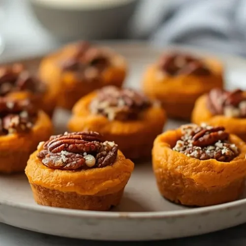 Sweet Potato Casserole Bites recipe